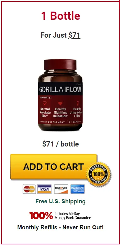 gorilla flow one bottle pack