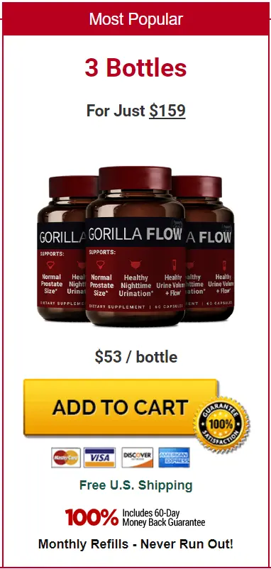 gorilla flow three bottles pack